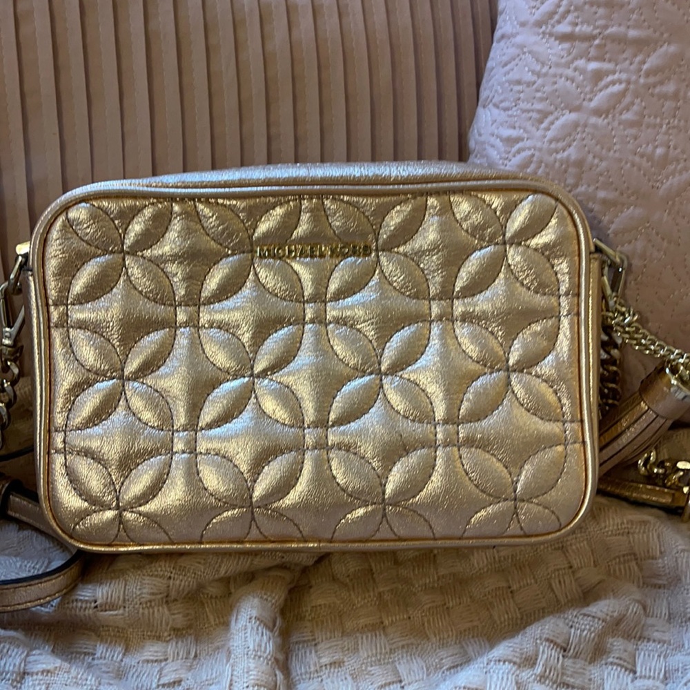 Rose Gold Crossbody Michael Kors Purse
